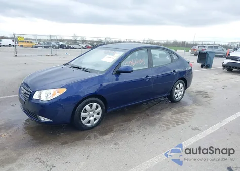 2007 Hyundai Elantra Gls/Limited/Se from USA, damaged, VIN KMHDU46D37U073272